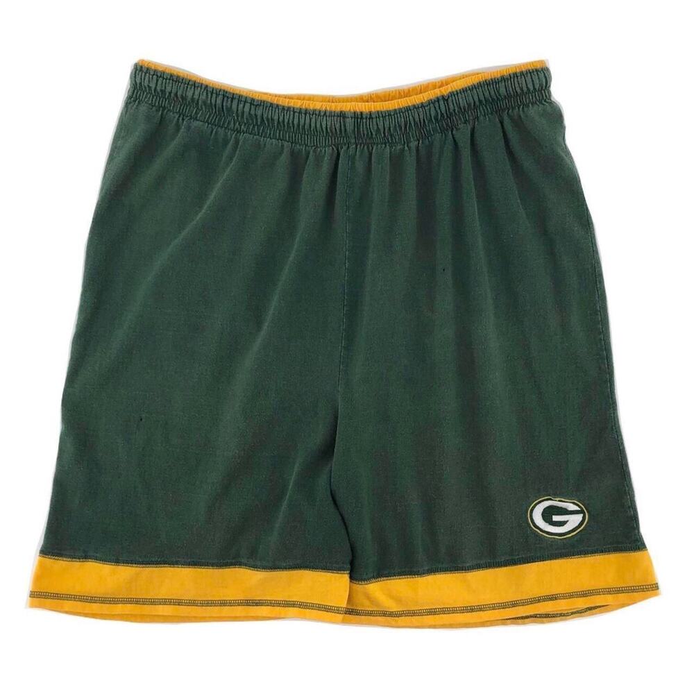 90s Green Bay Packers knit shorts 1990s vintage